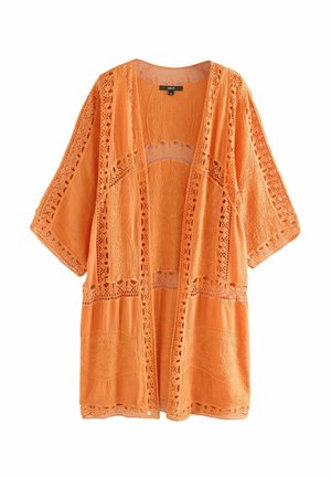 LONGLINE COVER UP   - Kardigán - orange