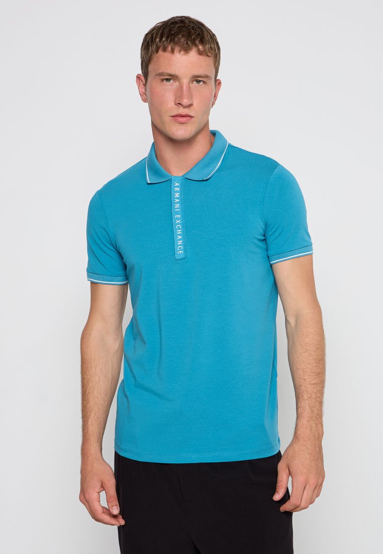 Armani Exchange Poloshirt blauw
