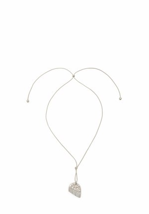 WITH COMB-SHAPED PIECE - Collana - silver-coloured