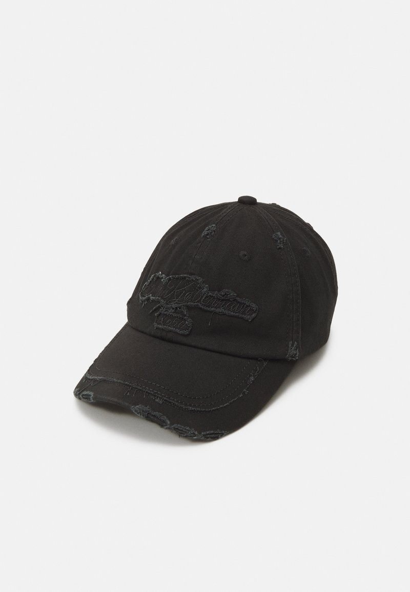 Han Kjøbenhavn DISTRESSED UNISEX - Cap - black