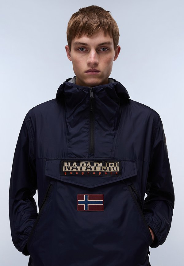 RAINFOREST - Windbreaker - blu marine4