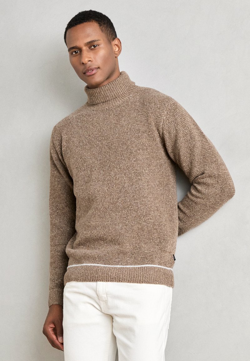 INDICODE JEANS Pullover - otter
