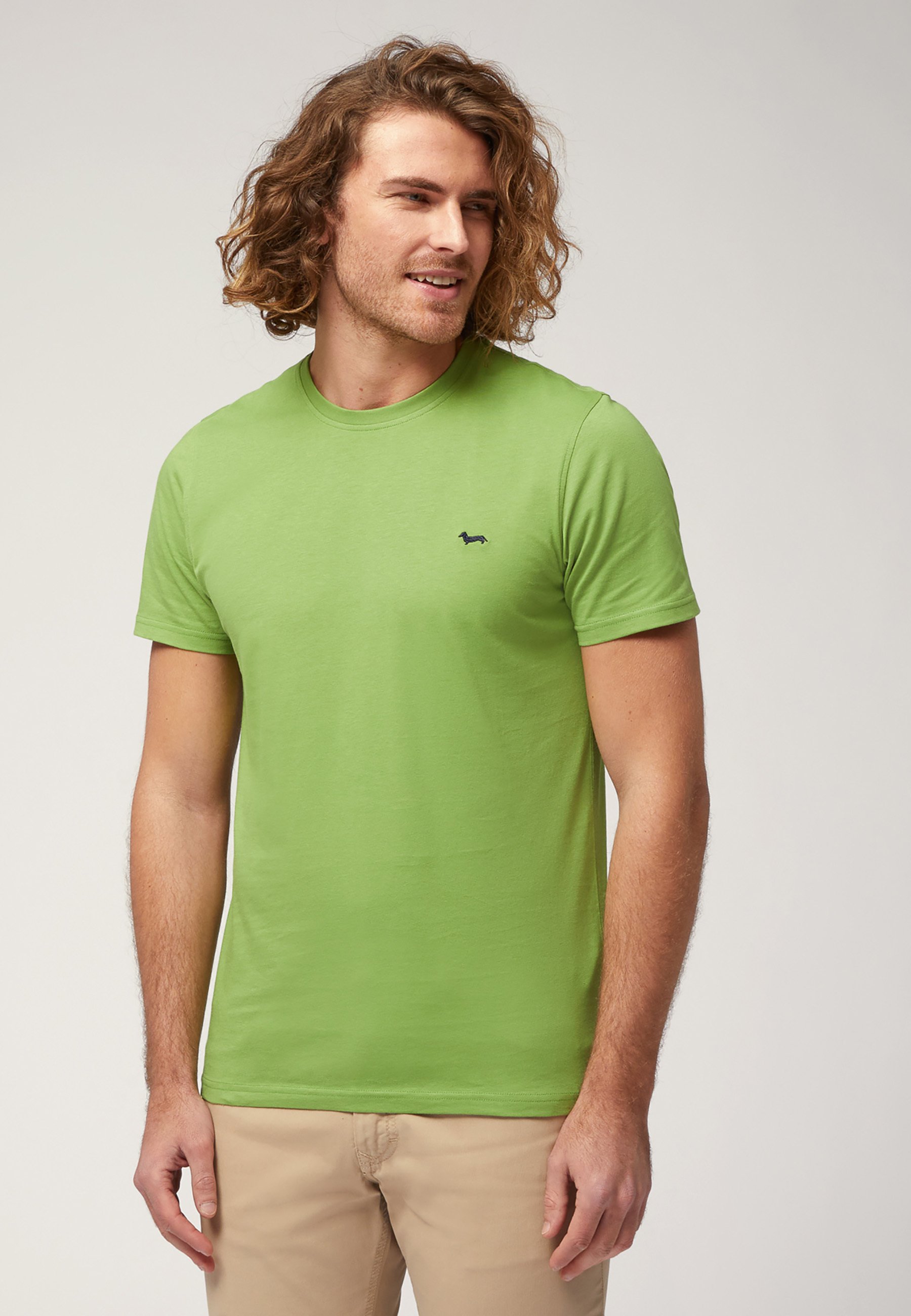 T-shirt Homme Vert Taille L - Marque Pretty Green, 100% Coton, Occasion En Très Bon état