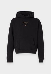 GO BAKER LOGO HOODIE - Felpa - jet black