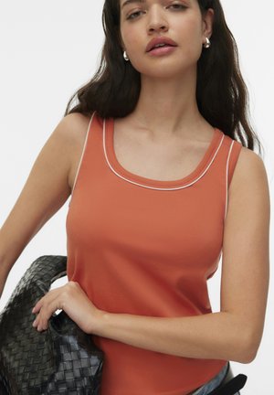 Vero Moda, VMMONNA SL CONTRAST TOP BOX JRS - Top - langoustino