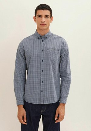 1033714 - Shirt - light fern blue mini vichy