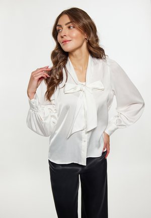 faina HEMD - Overhemdblouse - wollweiss