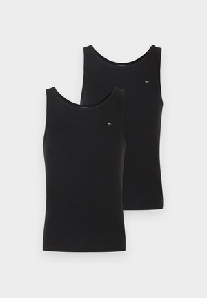 SLIM TANK 2 PACK  - Top - black