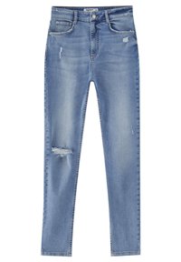 PULL&BEAR Vaqueros pitillo - light blue