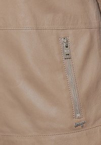 Maze Lederjacke - taupe