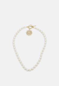COLLAR - Collana - gold-coloured/white