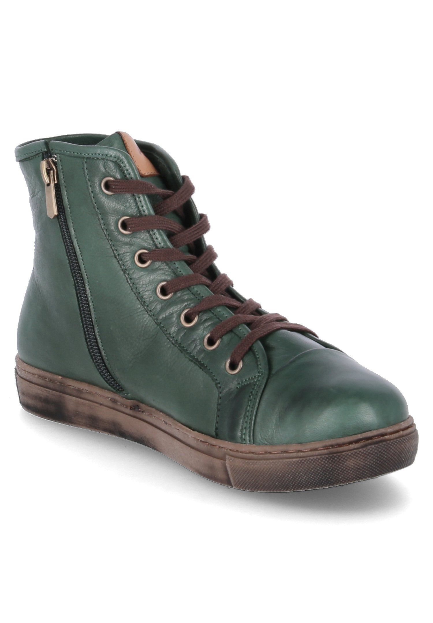 Andrea Conti Lace-up ankle boots - tanne/green - Zalando.de