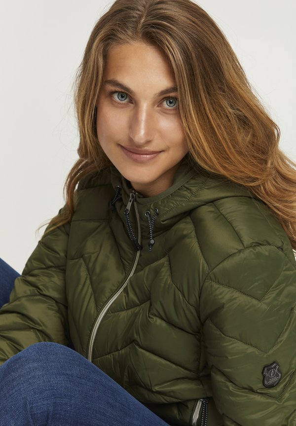 FRPadma - Winter jacket - olive night2