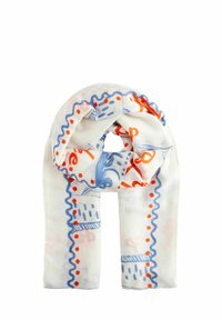 LIGHTWEIGHT - Sciarpa - white fish motif