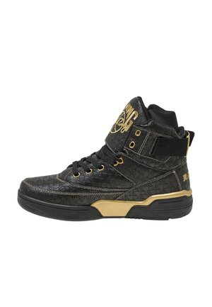 Baskets montantes - black gold