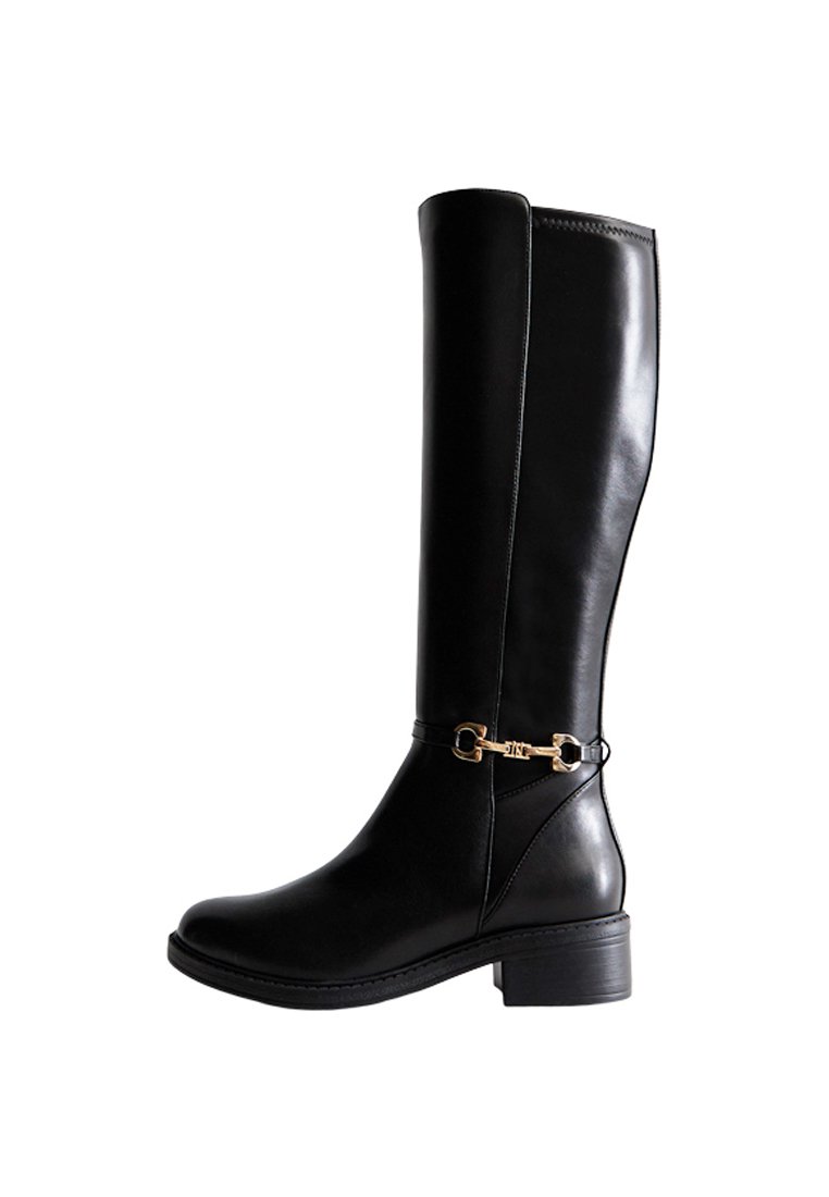 New Look Wide Fit Laarzen zwart New Look Wide Fit Laarzen zwart