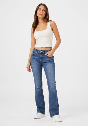 GIRL VIVI, GIRL VIVI JEANS FLARED FIT - Flared Jeans - blau
