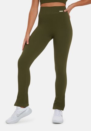 SERENITY  BELL  - Leggings - Hosen - khaki