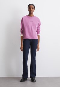 Marc O'Polo DENIM CREW NECK  - Ikdienas džemperis - smoky grape