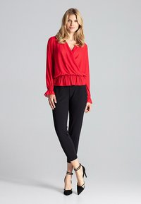 Figl LONG SLEEVED - Bluse - red