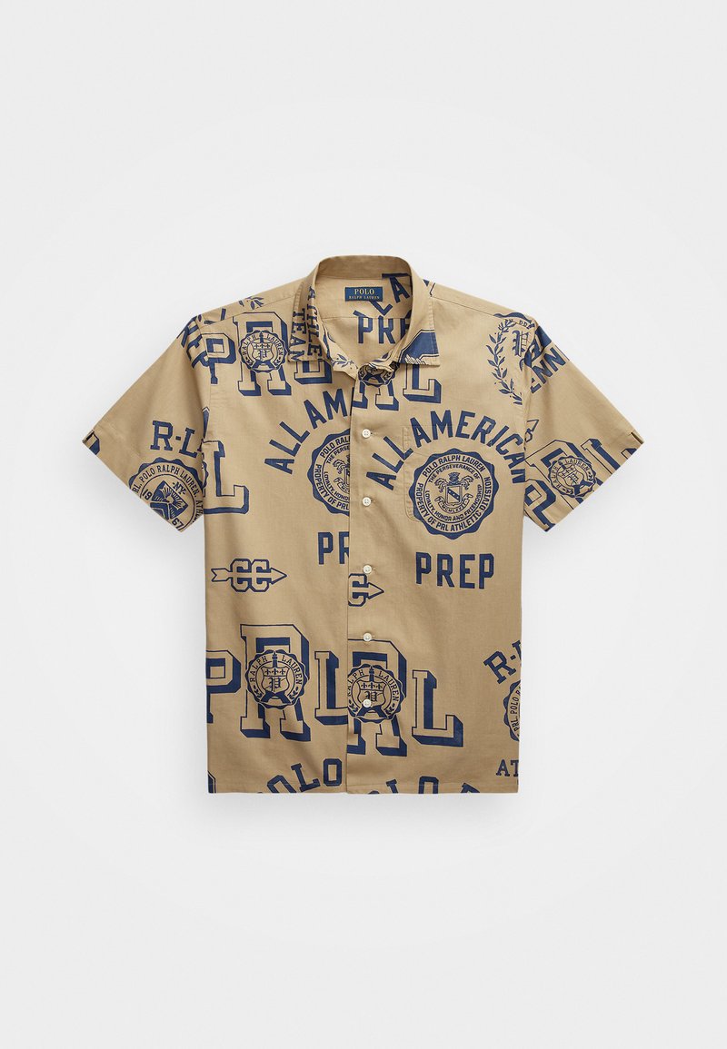 Polo Ralph Lauren CLASSIC FIT COTTON LINEN CAMP SHIRT - Shirt - athletics toss