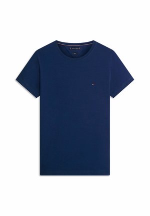 Tommy Hilfiger, STRETCH SLIM FIT T-SHIRT - CORE ESSENTIALS - T-shirt basic - carbon navy
