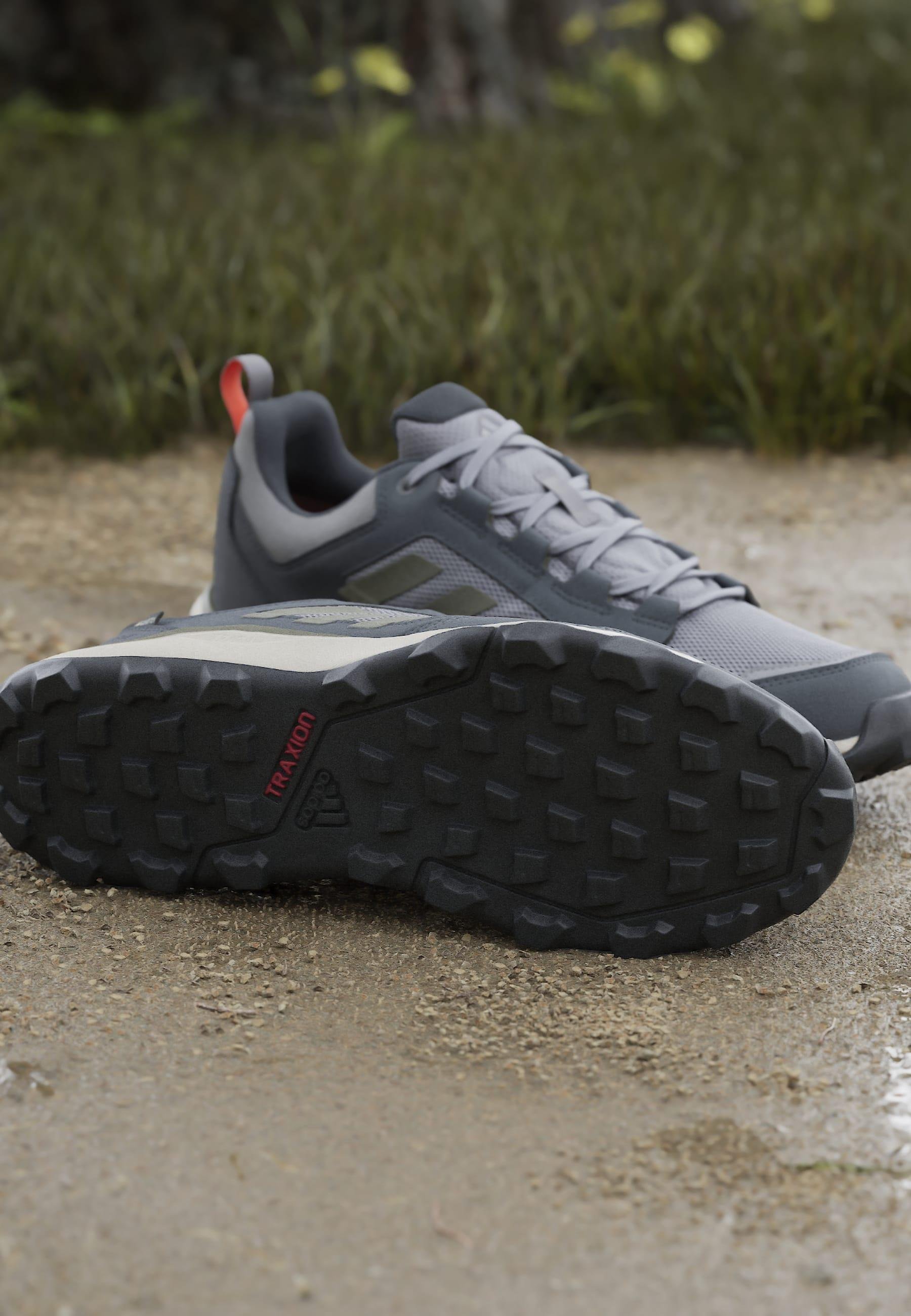 adidas Terrex TRACEROCKER 2 GTX - Trail running shoes - grey/olive/grey -  Zalando