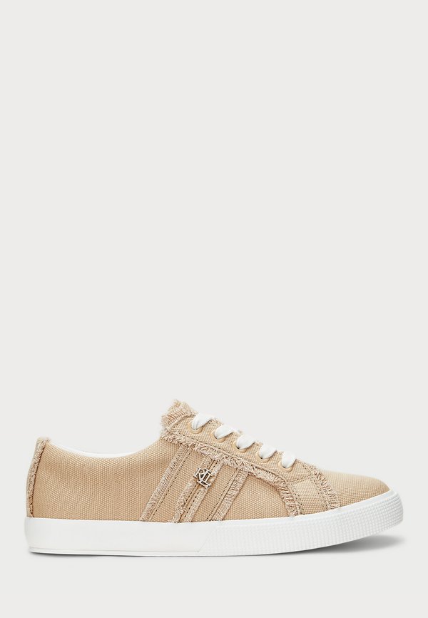 JANSON FRAYED CANVAS SNEAKER - Trainers - sand dune