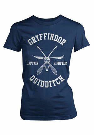 HARRY POTTER CAPTAIN H POTTER  KVINDER - T-shirt print - blue