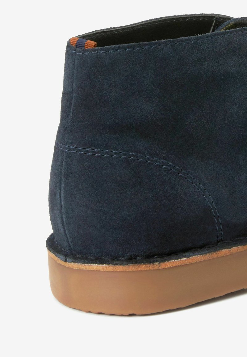 Next DESERT Lace-up ankle boots navy blue/blue Zalando