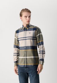 Barbour ICELOCH TAILORED TARTAN SHIRT - Ing - forest mist