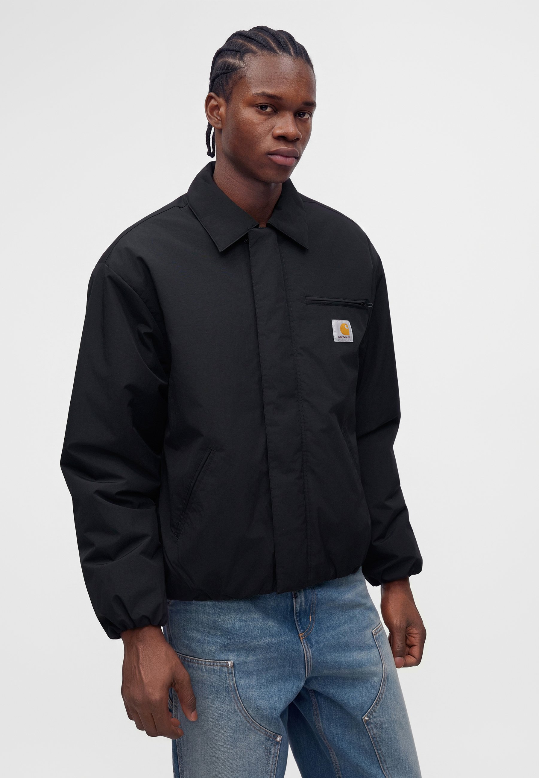 Carhartt WIP STANWOOD JACKET - Winter jacket - black - Zalando.co.uk