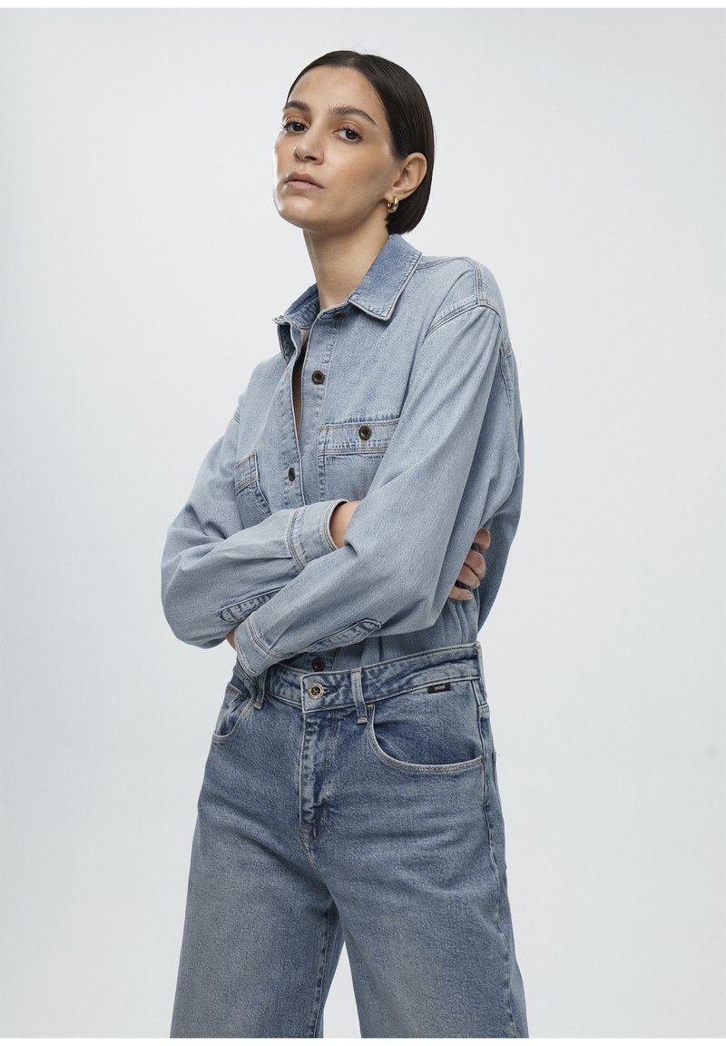 Mavi HEMDEN REGULAR SUSAN Button-down blouse lt used denim