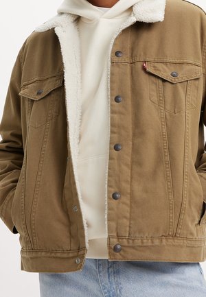 Jeansjacke - beige