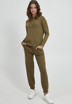 BYMILO - Pulóver - military olive melange