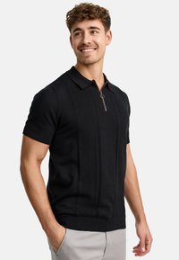INDICODE JEANS - INSAGO - Poloshirt - black Miniatuurafbeelding 1