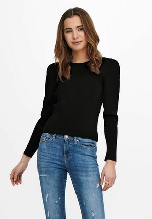 ONLY Strikkegenser - black