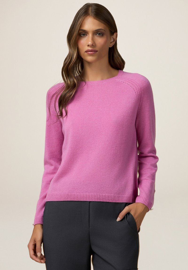 Oltre GIROCOLLO - Maglione - rosa