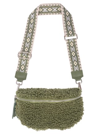 CURLY - Umhängetasche - olive