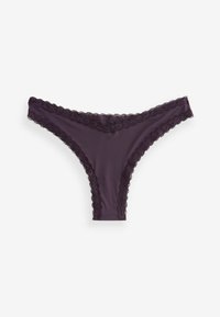Next 3 PACK BRAZILIAN - Stringid - animal print purple blush pink