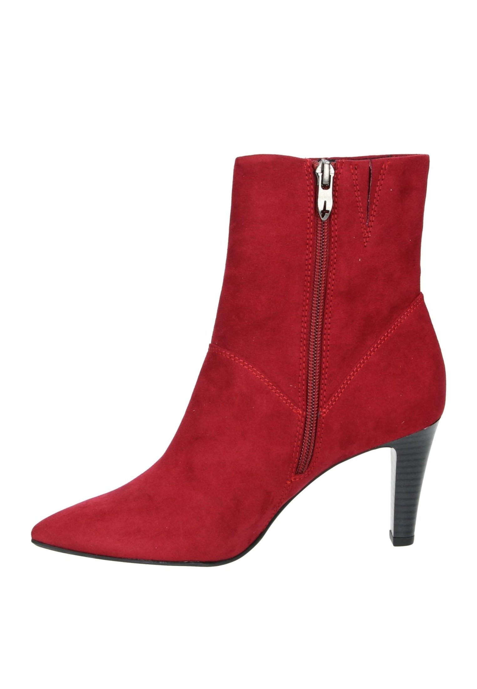 Tamaris Enkellaarsjes met hoge hak - rood/Rood - Zalando.nl