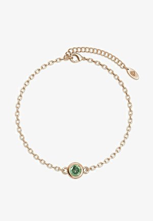 MYC Paris BIRTH STONE -ET CRISTAL - Bracciale - or rosé vert clair