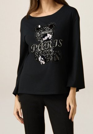 Long sleeved top - black