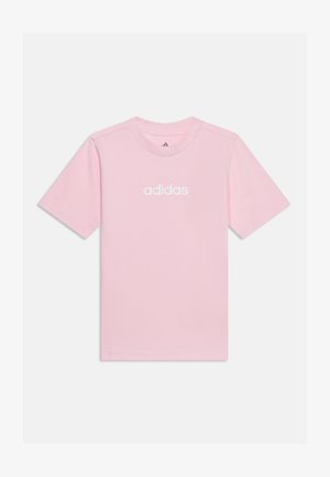 adidas Performance, TEE JUNIOR UNISEX - Sport T-Shirt - clear pink/white