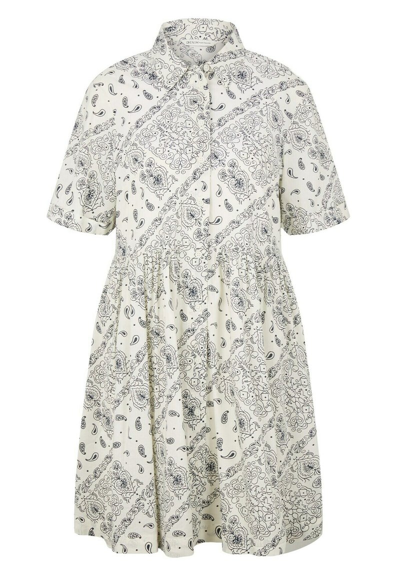 Tom Tailor Denim Blousejurk wit