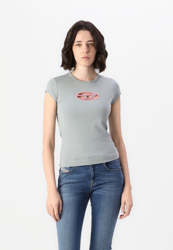 ANGIE - Print T-shirt - taupe