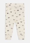 NBMWANG WOOL NEEDLE LONGJOHN - Leggings - Calças - snow white
