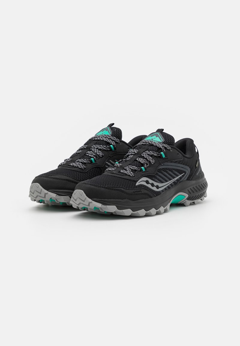 Damen Sportschuhe | Saucony EXCURSION TR15 GTX Walkingschuh black/jade/schwarz - GE78508 Damen Sportschuhe | Saucony EXCURSION TR15 GTX Walkingschuh black/jade/schwarz - GE78508