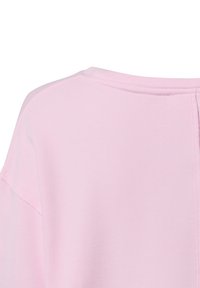 Felpa rosa chiaro con scollo rotondo, tessuto morbido e design con spalle leggermente scese. Rifinita con cuciture ordinate lungo i bordi.