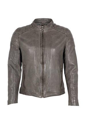 GMREMKO RF - Lederjacke - grey